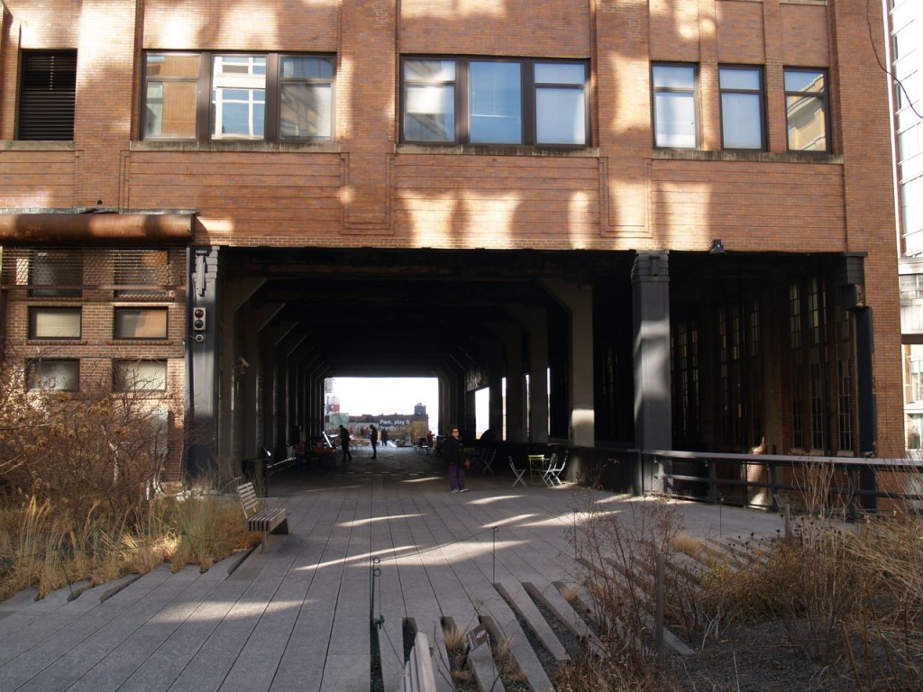 highline through building