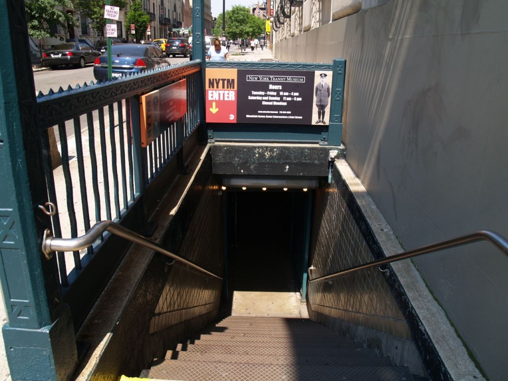 NY Transit museum entrance