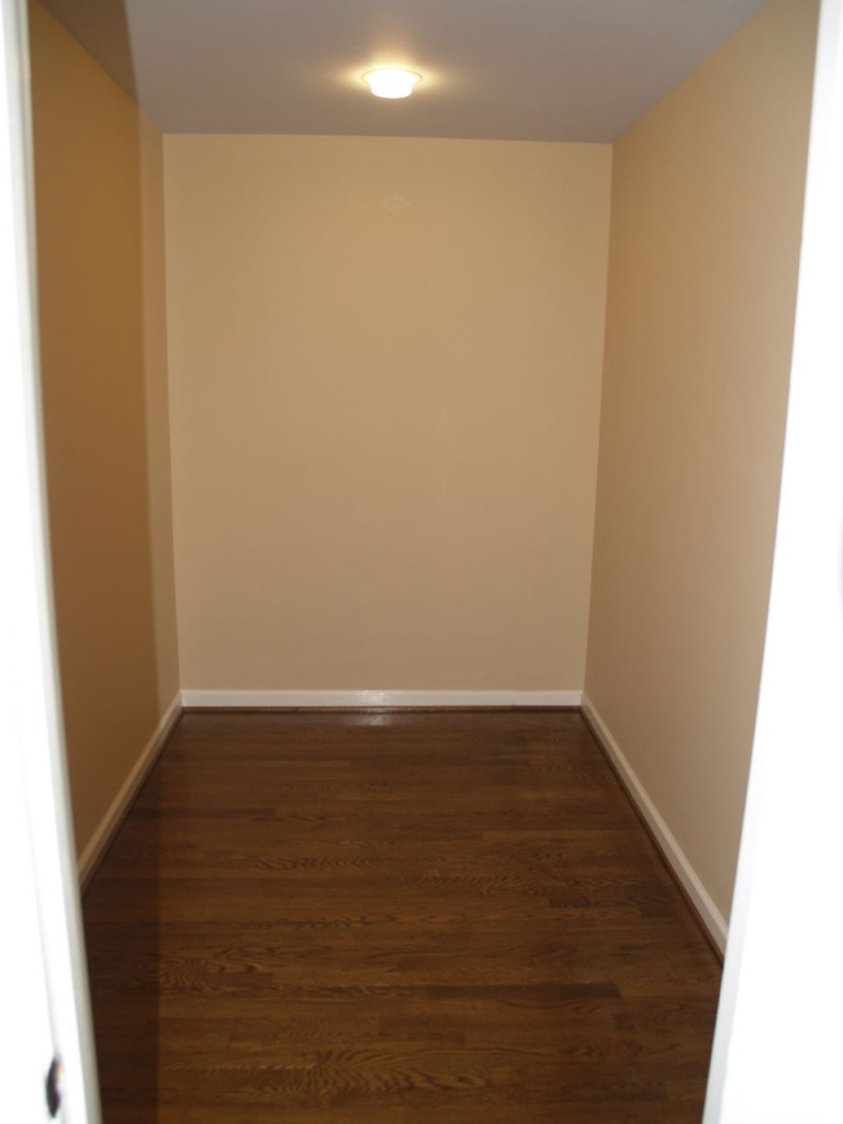 newly created master closet