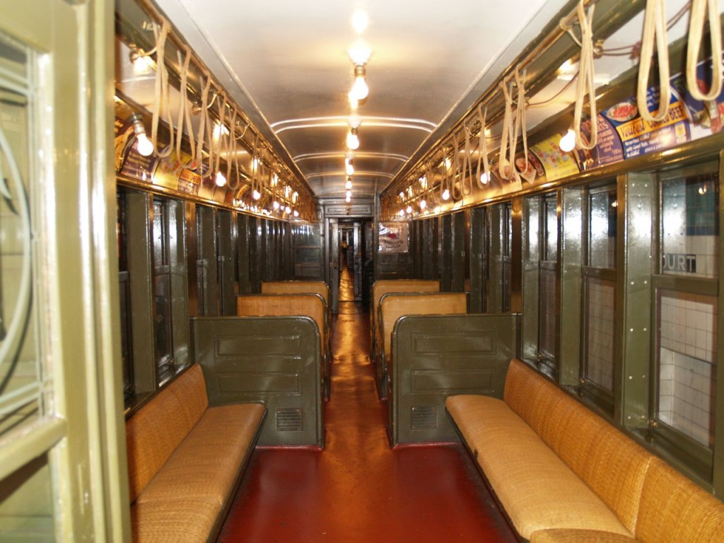 old subway cars