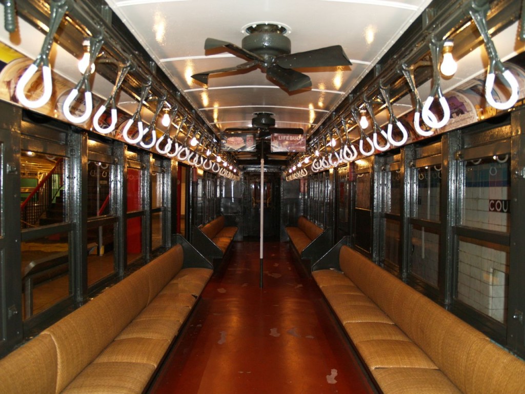 old subway cars