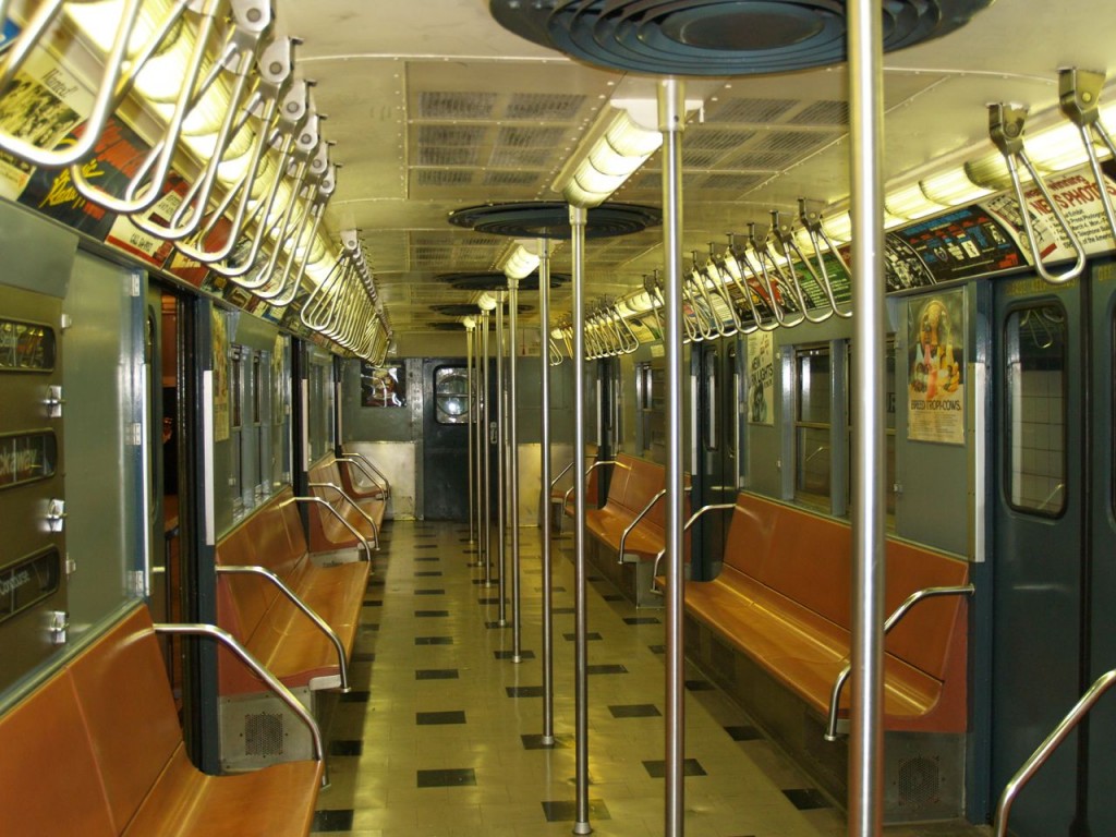 old subway cars