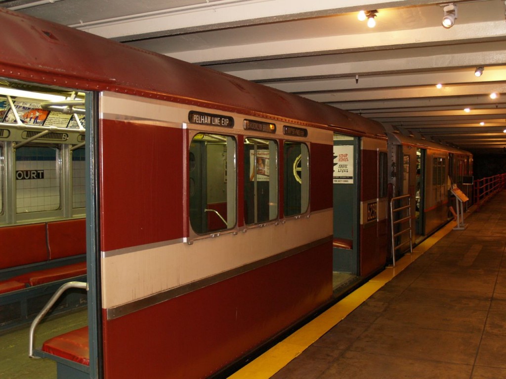 old subway cars
