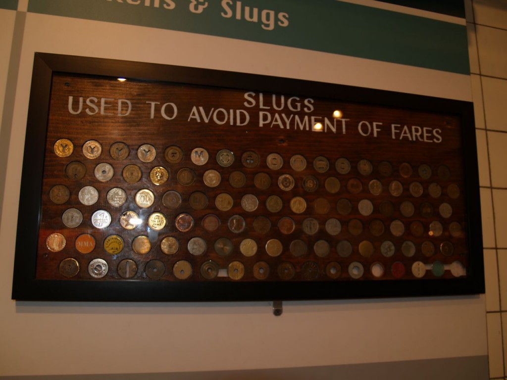 subway coin slugs