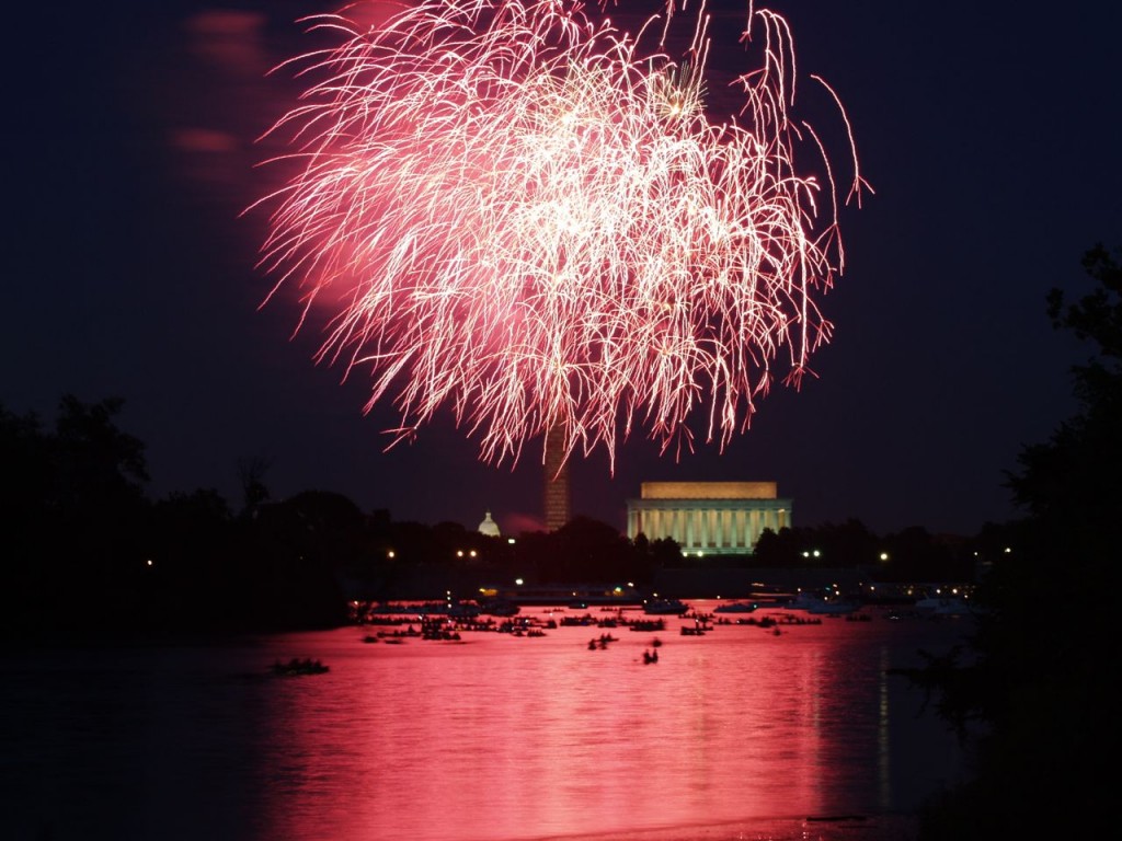 July 4th fireworks