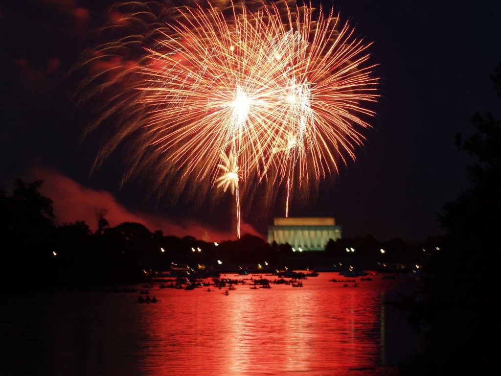 July 4th fireworks