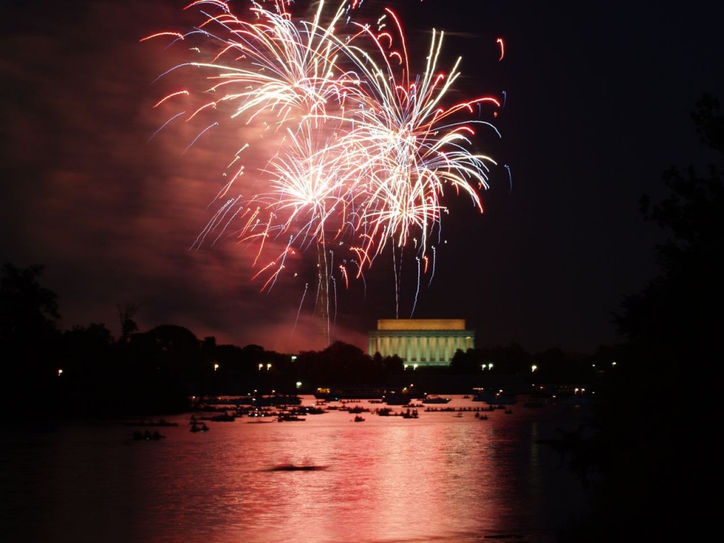 July 4th fireworks