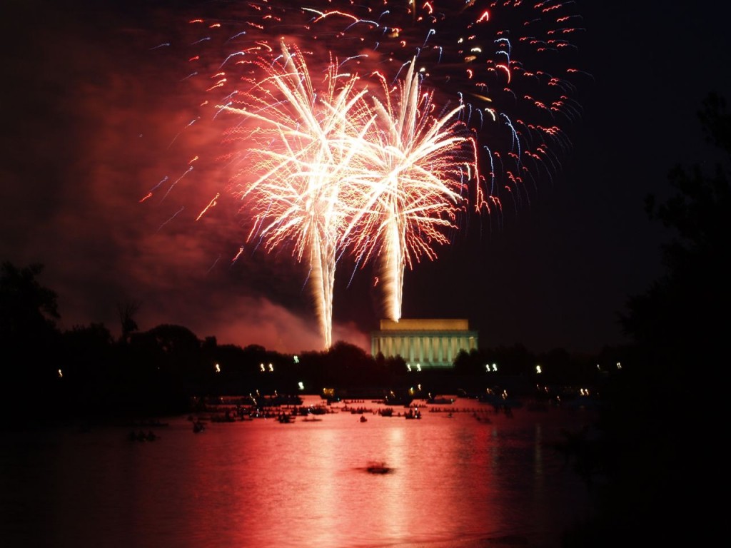 July 4th fireworks