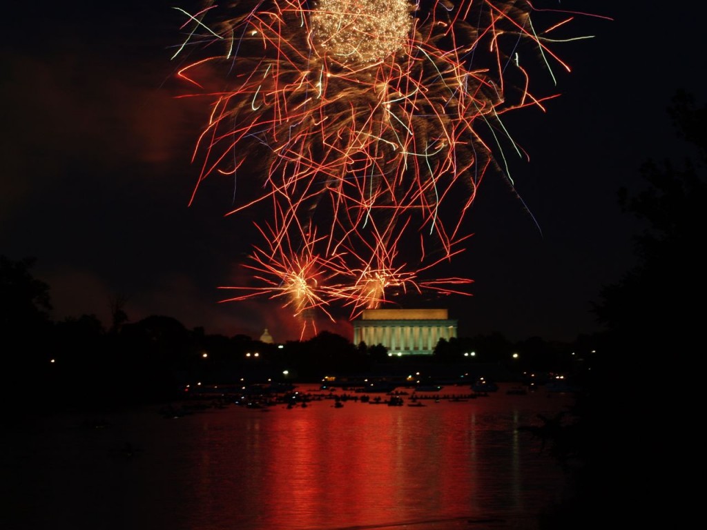 July 4th fireworks