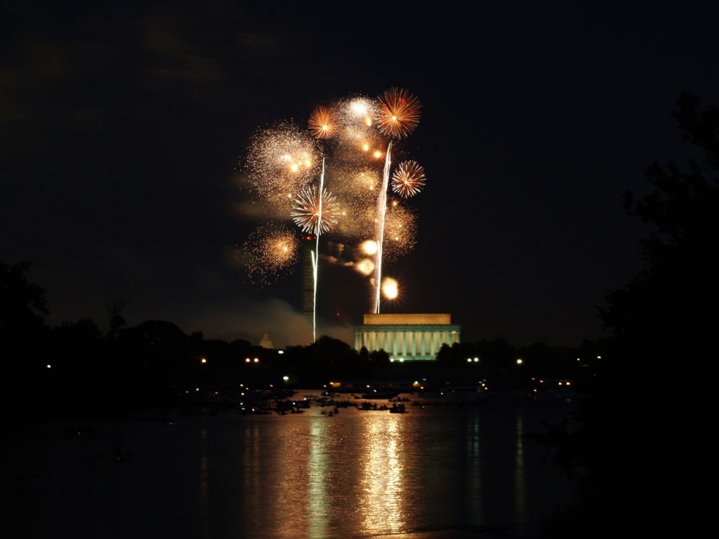 July 4th fireworks