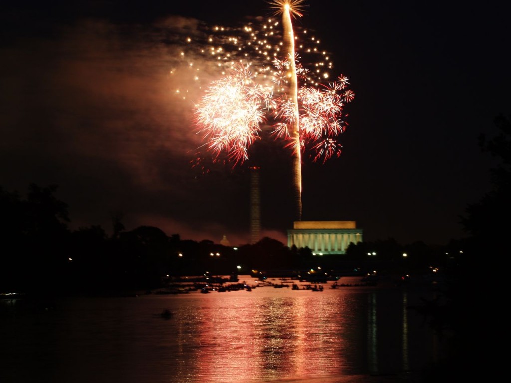 July 4th fireworks