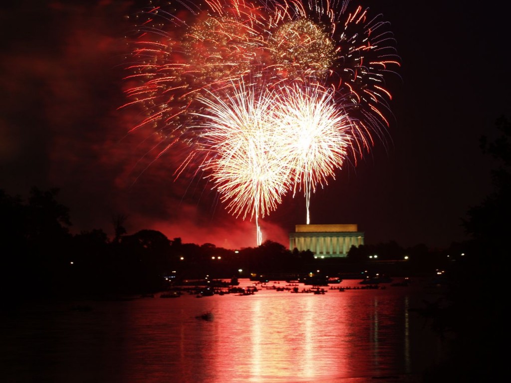 July 4th fireworks