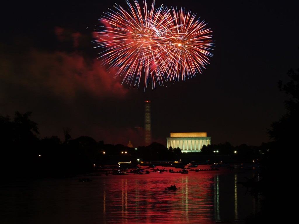 July 4th fireworks