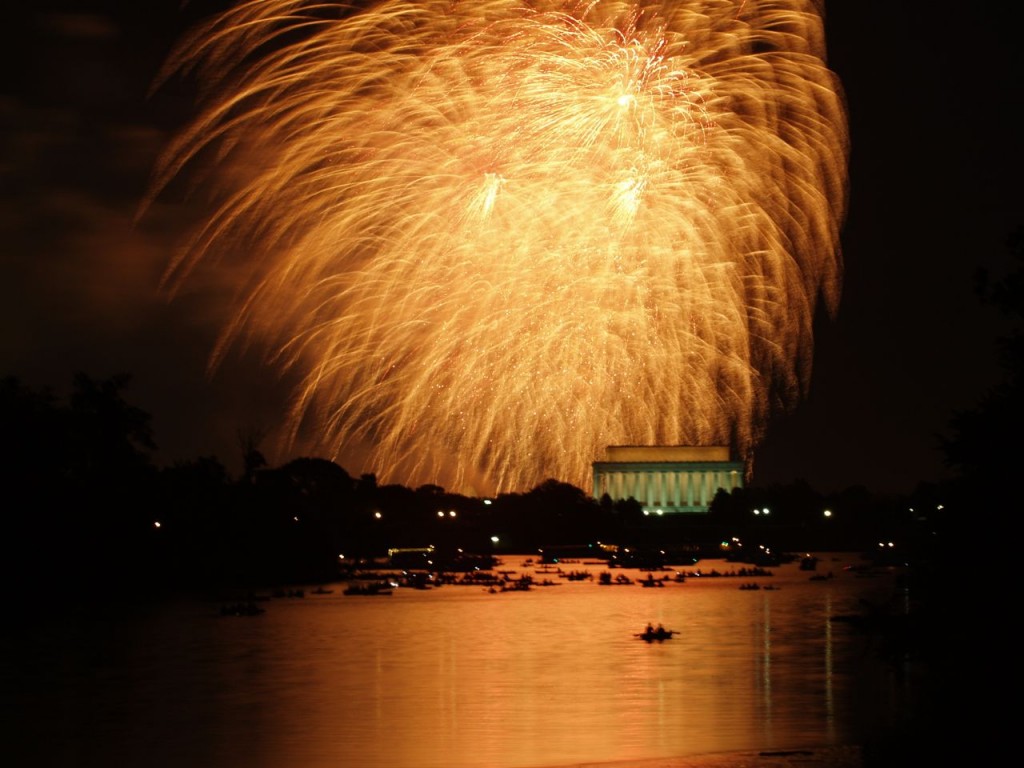 July 4th fireworks