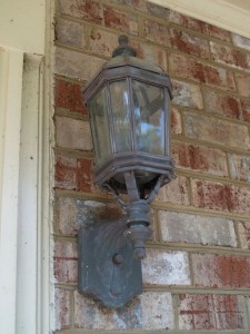 Old light fixture