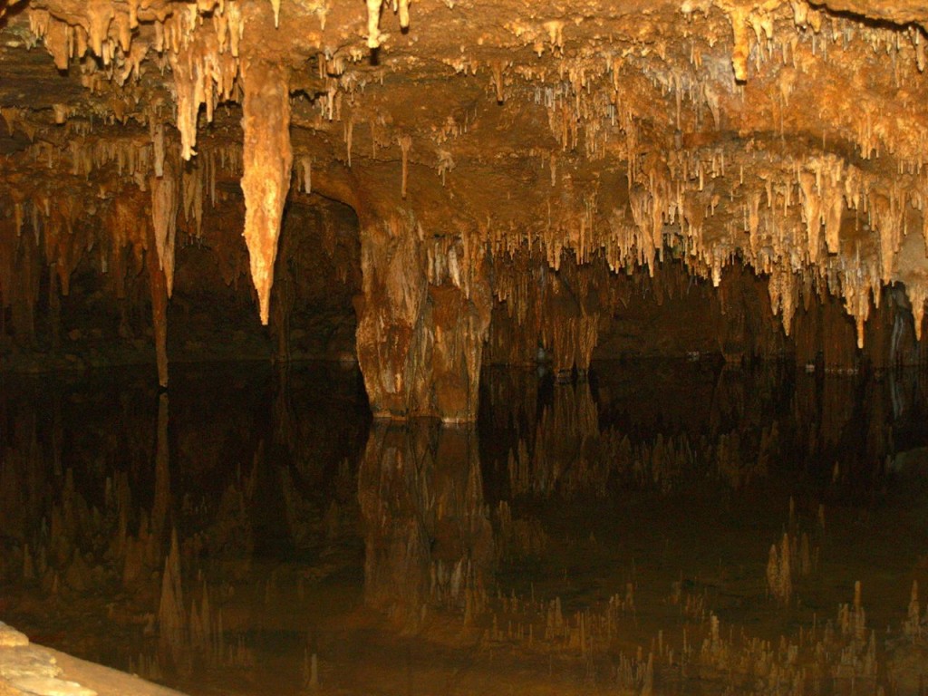 Mirrored lake