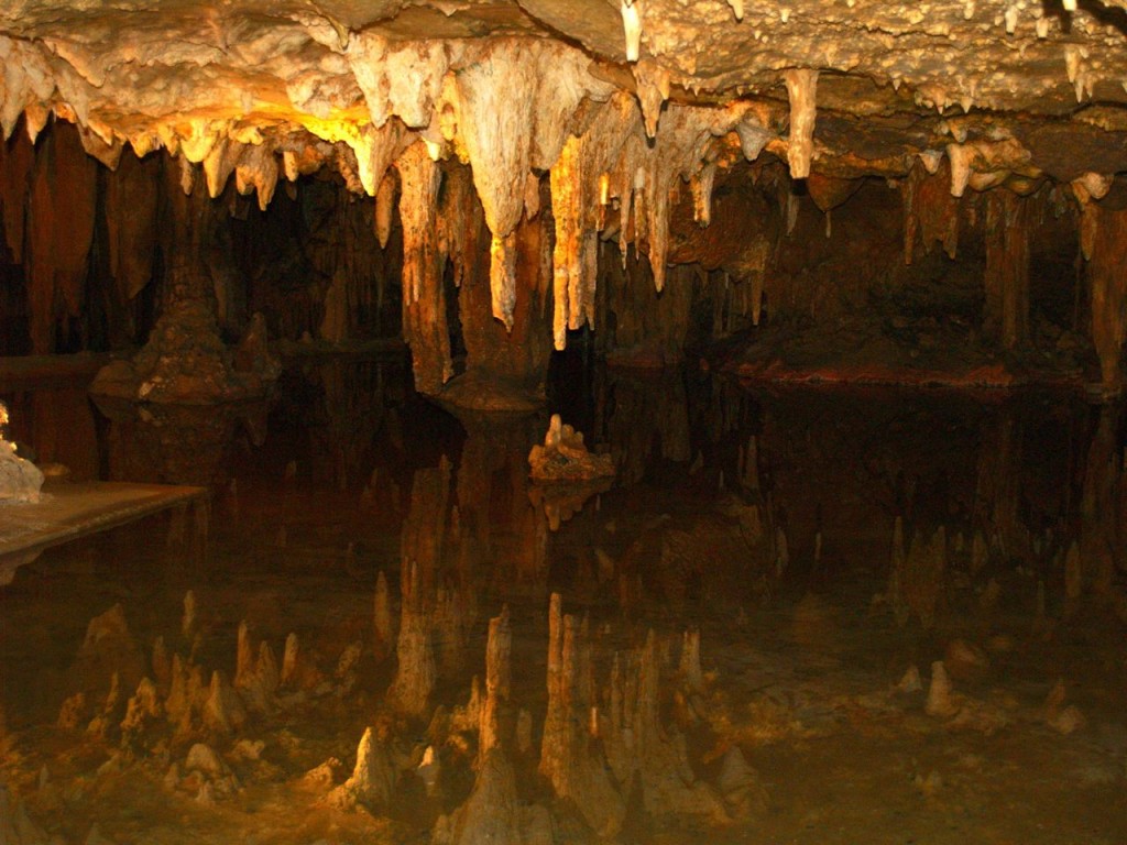 Mirrored lake