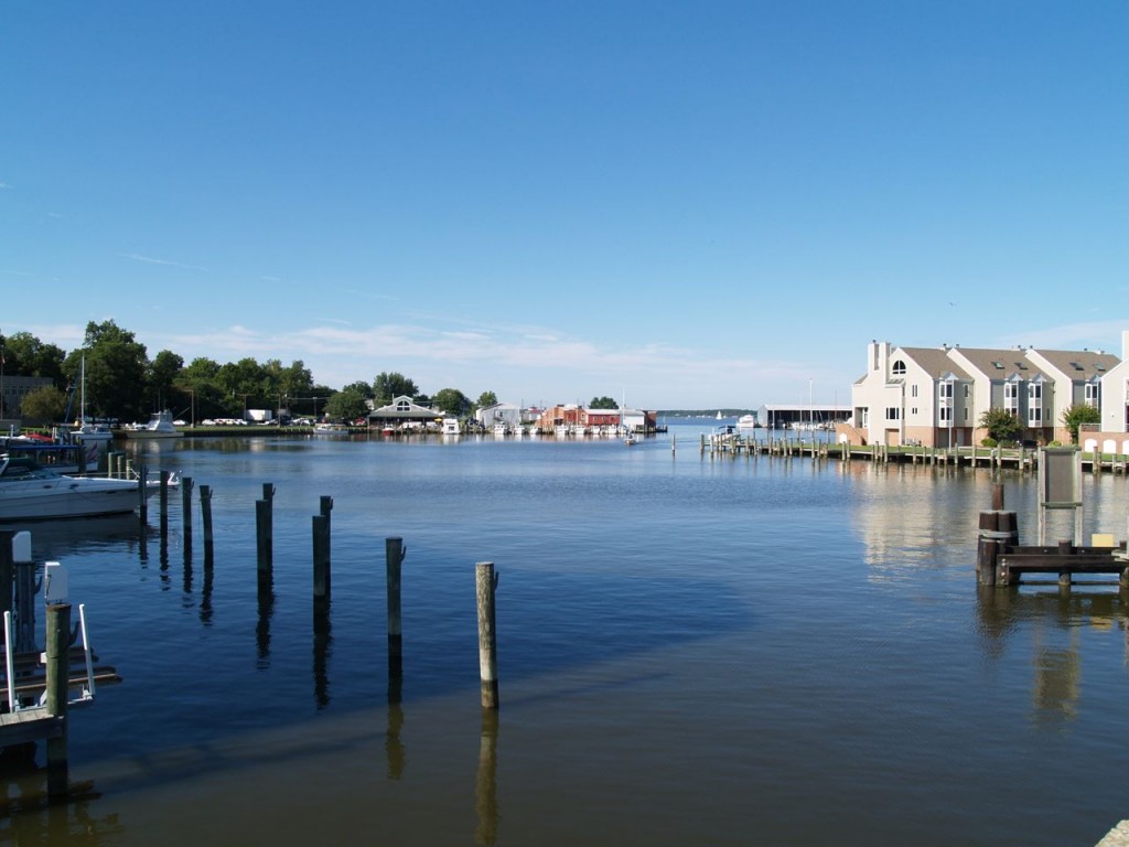 Cambridge Creek towards Choptank River