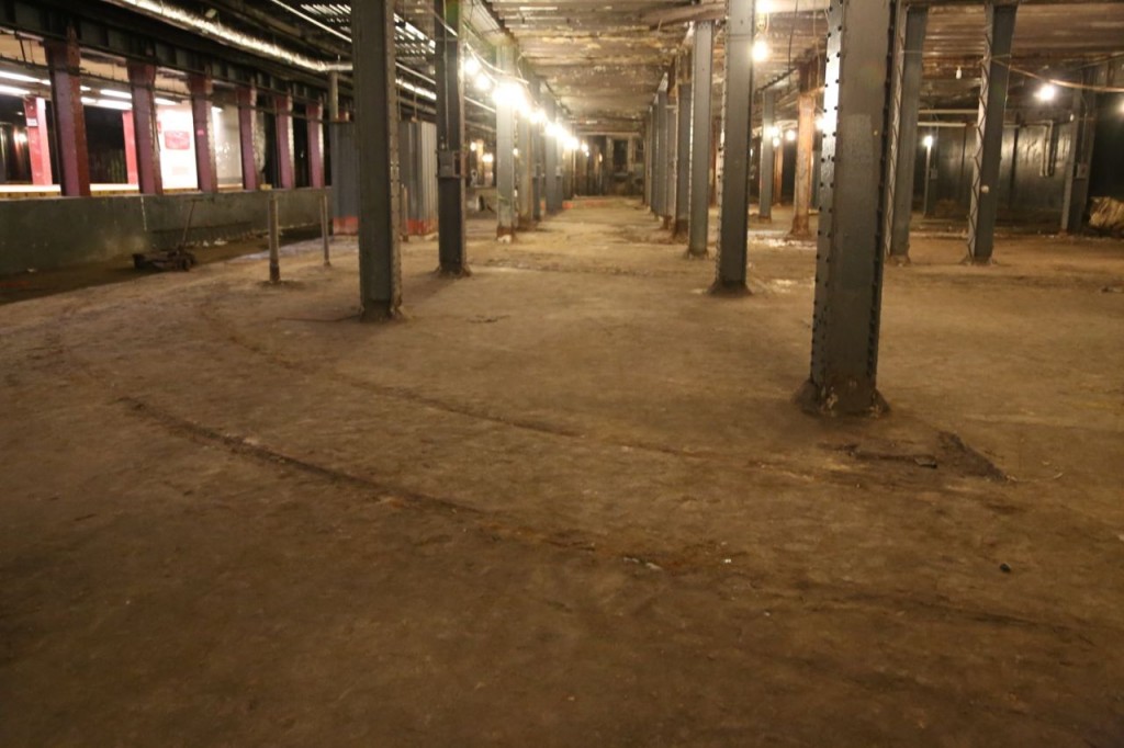 Wide view of Delancey terminal