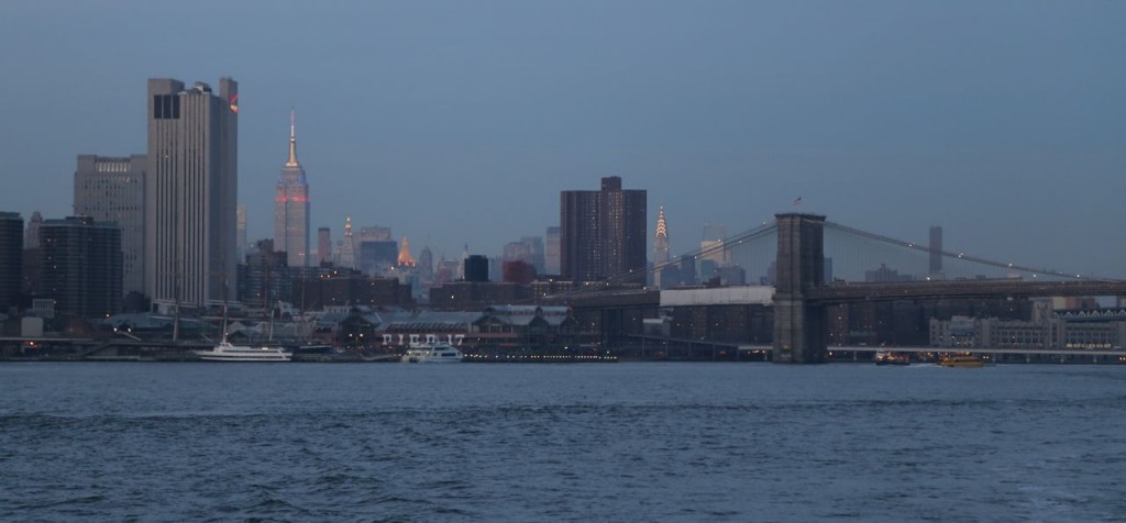 View of midtown Manhattan from the IKEA ferry