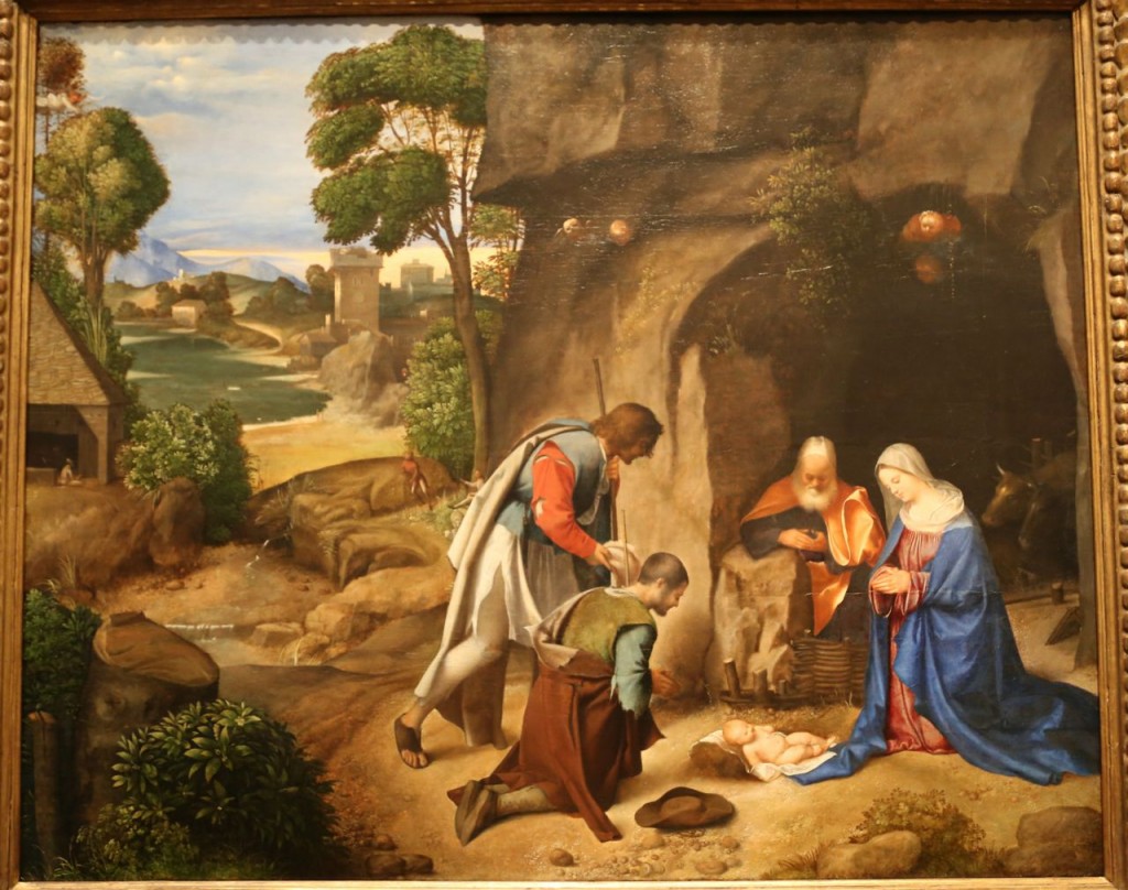 The Adoration of the Shepherds by Giorgione