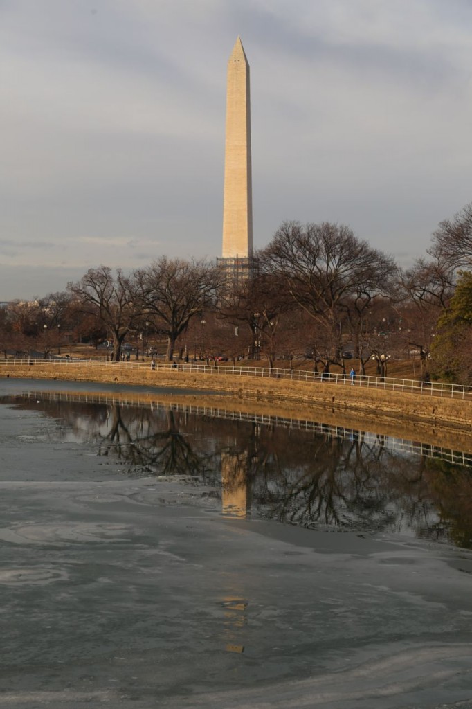 Washington Monument across the Tidal Basin