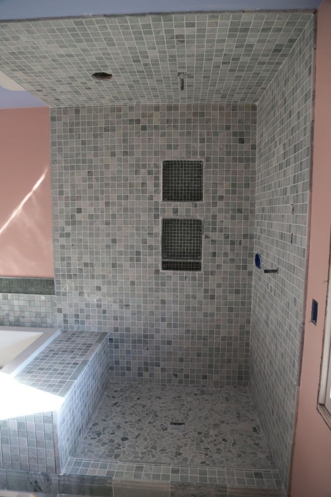 Shower tile