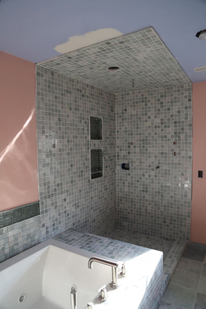 Shower tile