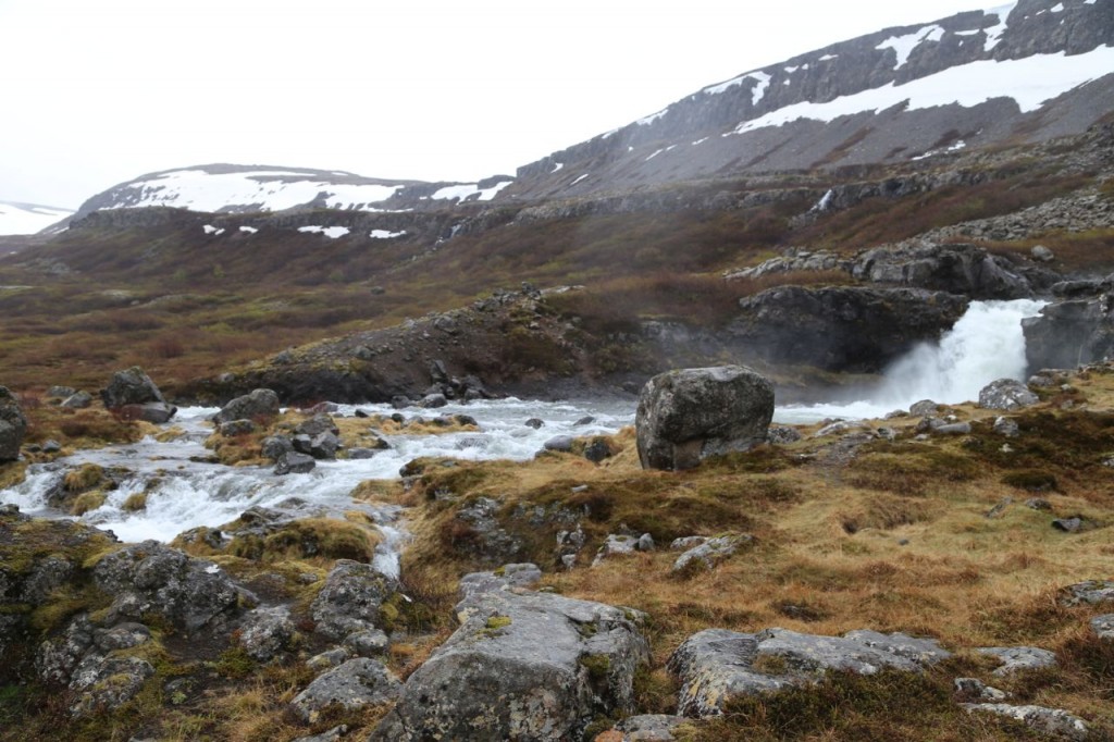 View from base of Dynjandi