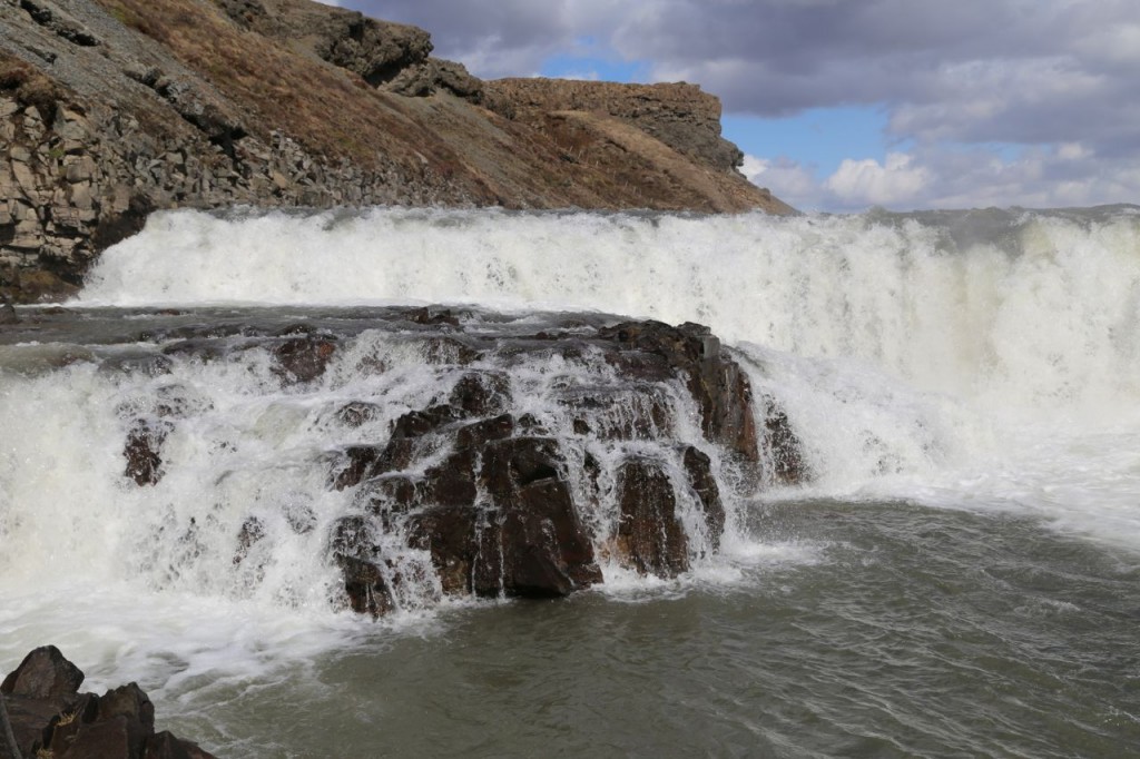 Gullfoss, some of the highest falls