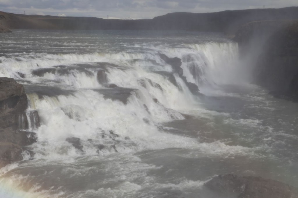 Gullfoss, middle section