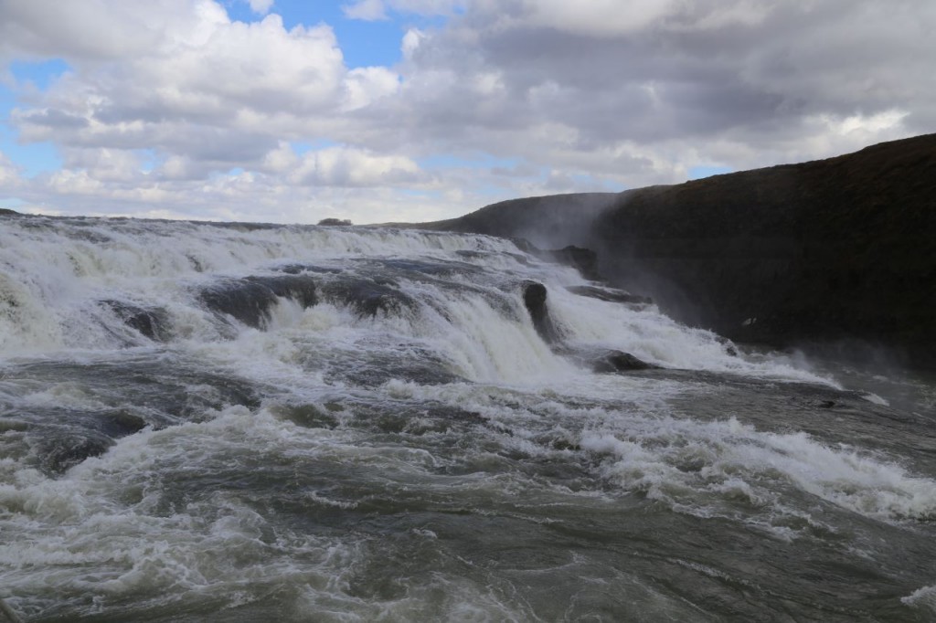 Gullfoss, middle section
