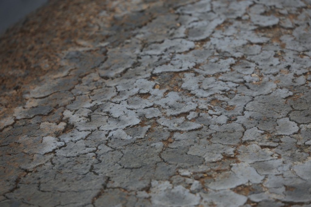 Hverir cracked dried mud