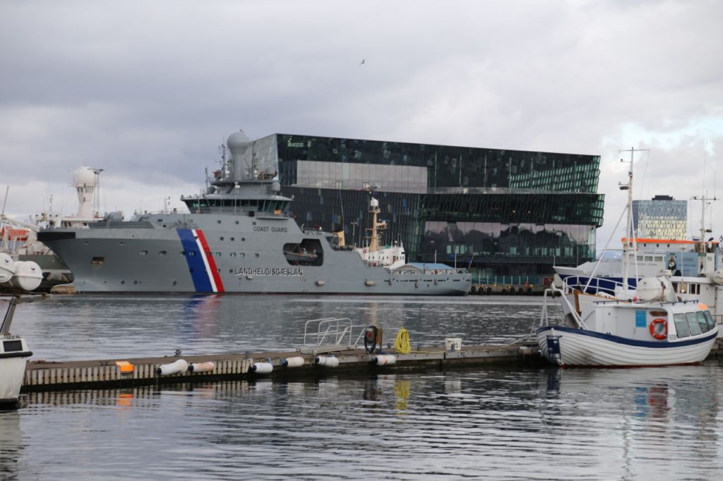 Old Harbor with Harpa in the background