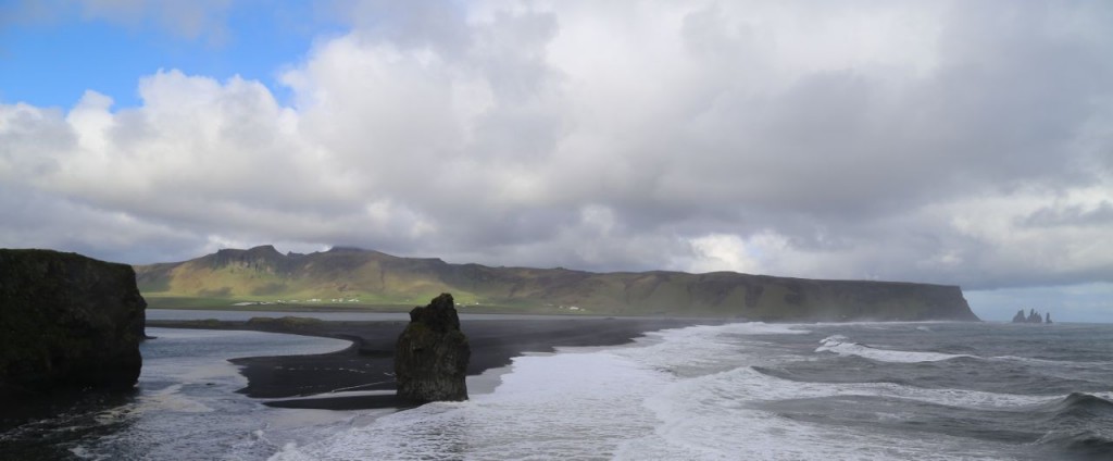 Reynisfjall view of bay