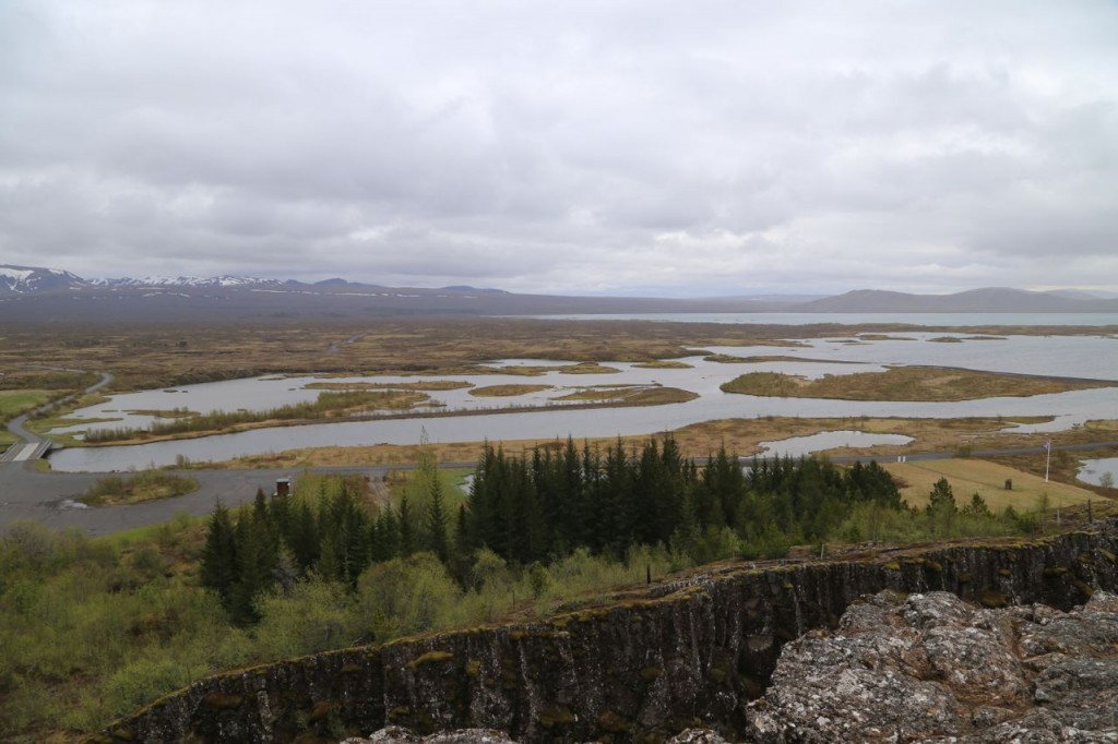 Thingvellir view from visitor's center