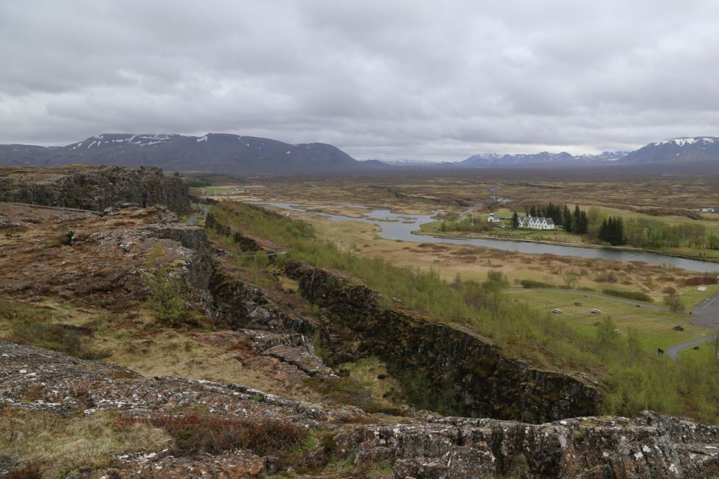 Thingvellir view from visitor's center