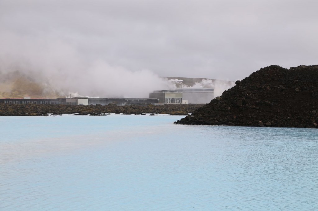 Power plant which caused the Blue Lagoon to form