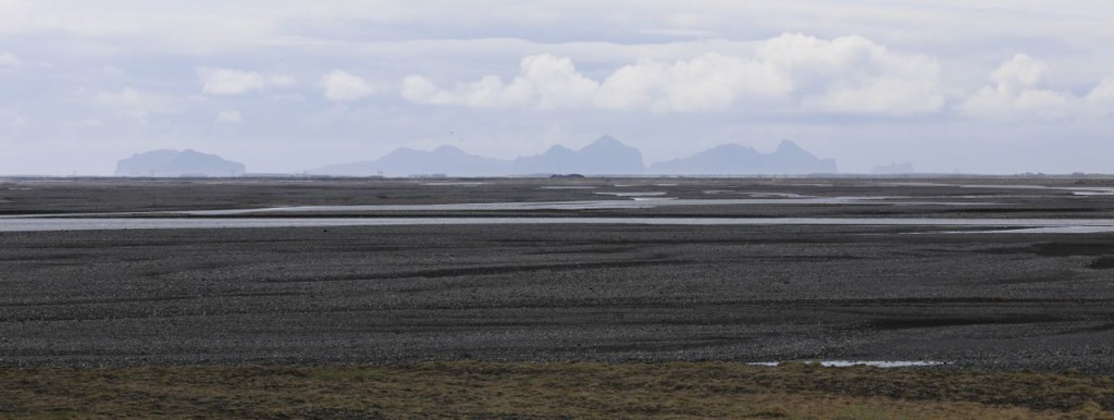 view of Vestmannaeyjar islands