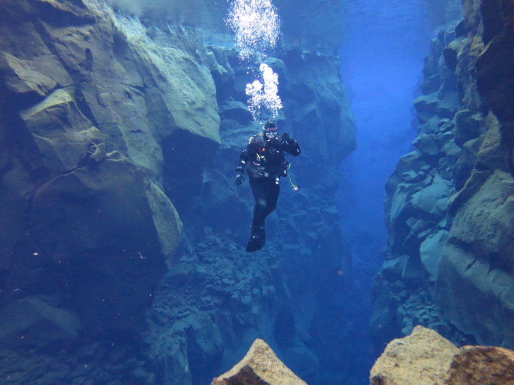 Me in a Silfra canyon