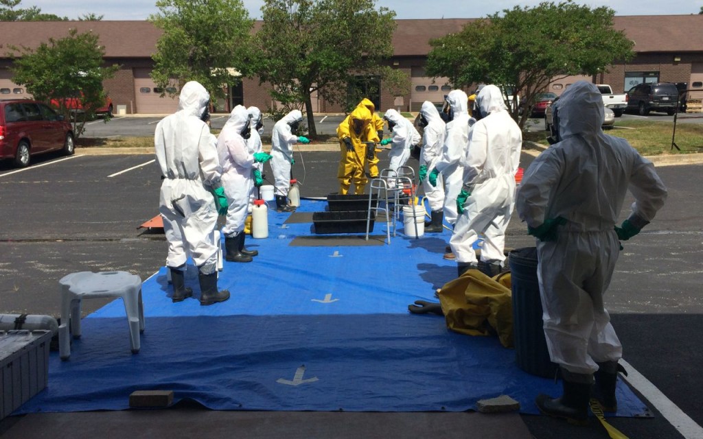 Decontamination practice