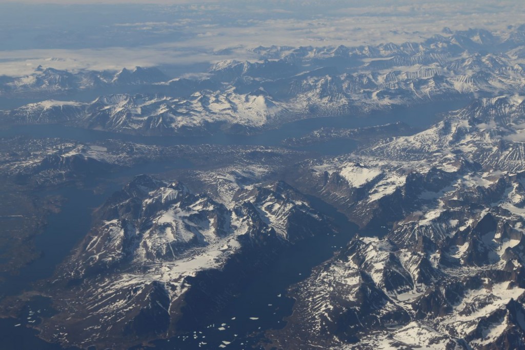 The mountains in this area had little snow