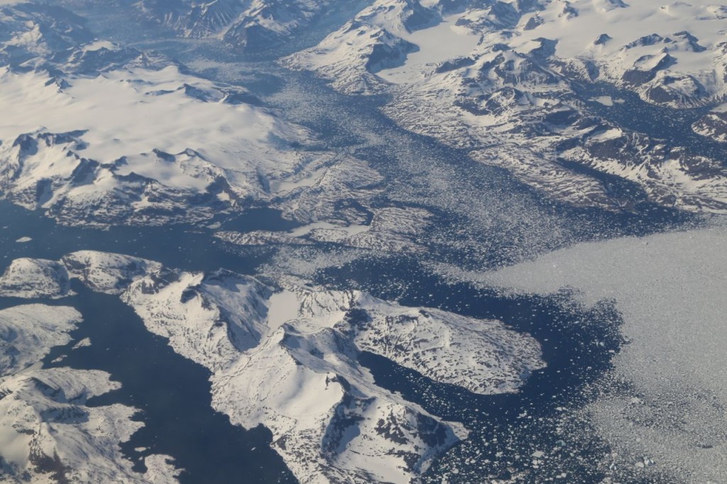 Western edge of Greenland