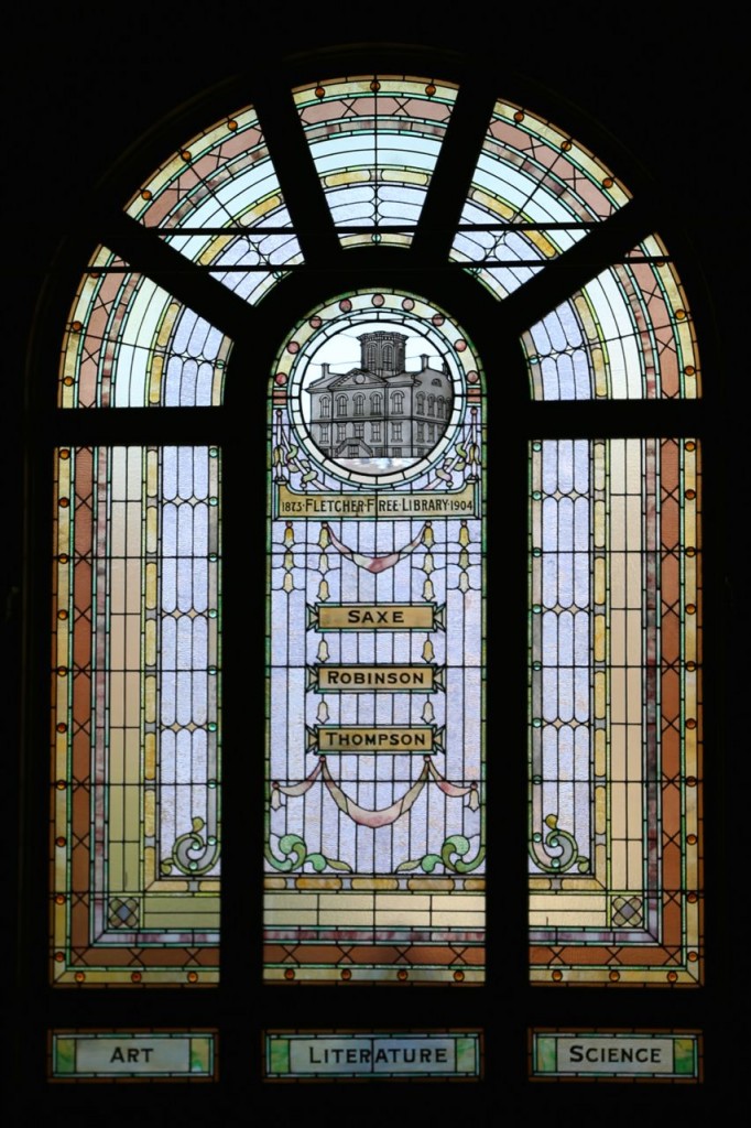 Fletcher Free Library window