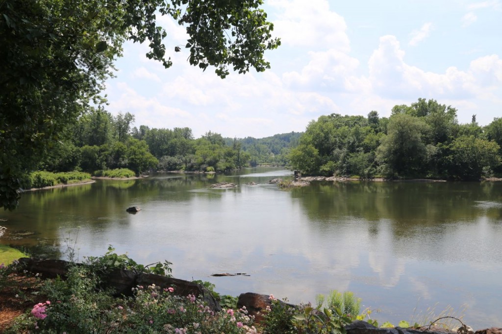 Winooski River (upstream of falls)