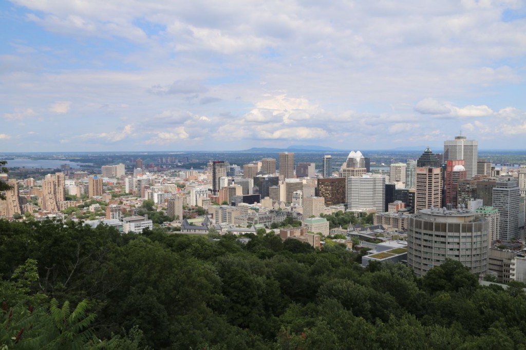 From Kondiaronk lookout looking east