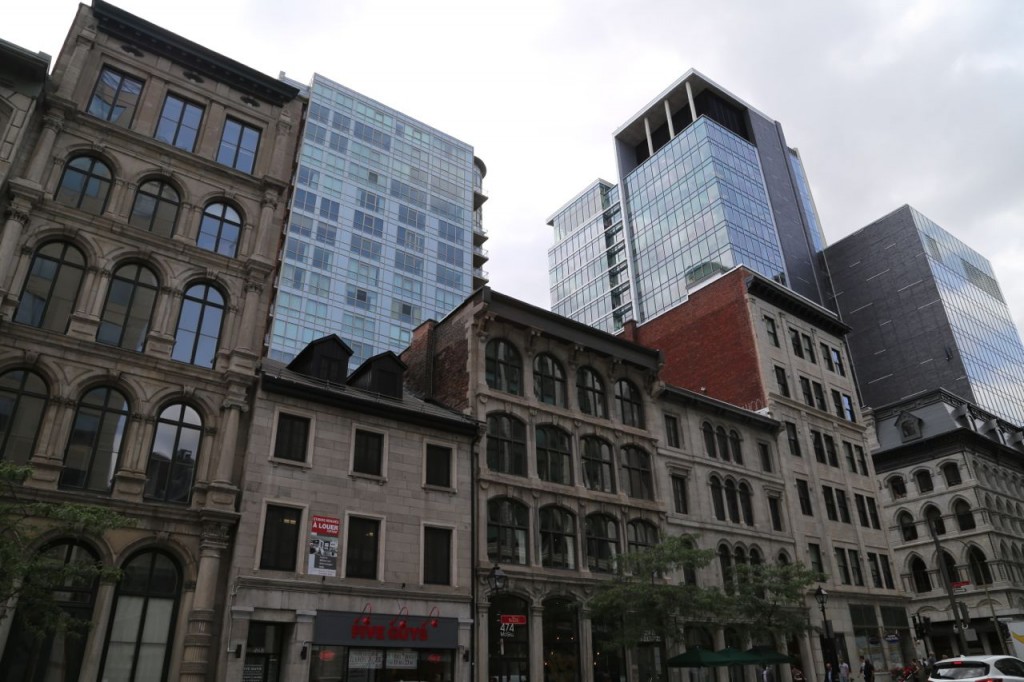 Old and new Montreal