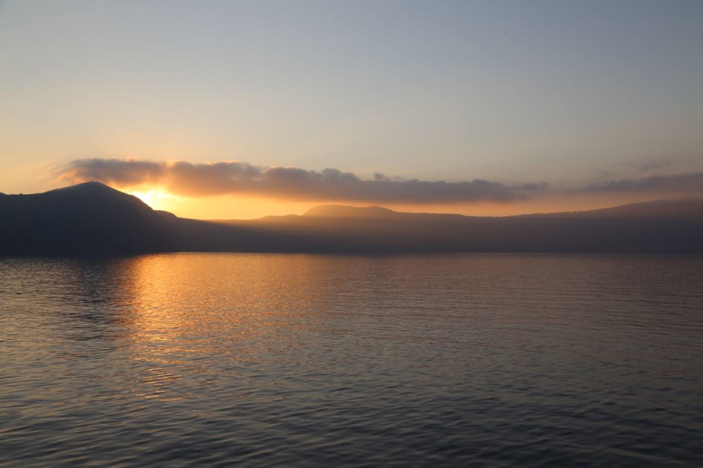 Santorini sunrise