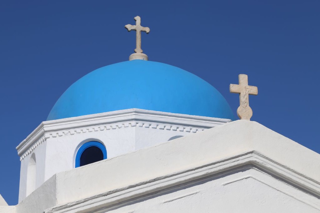 Dome of church at the harbor