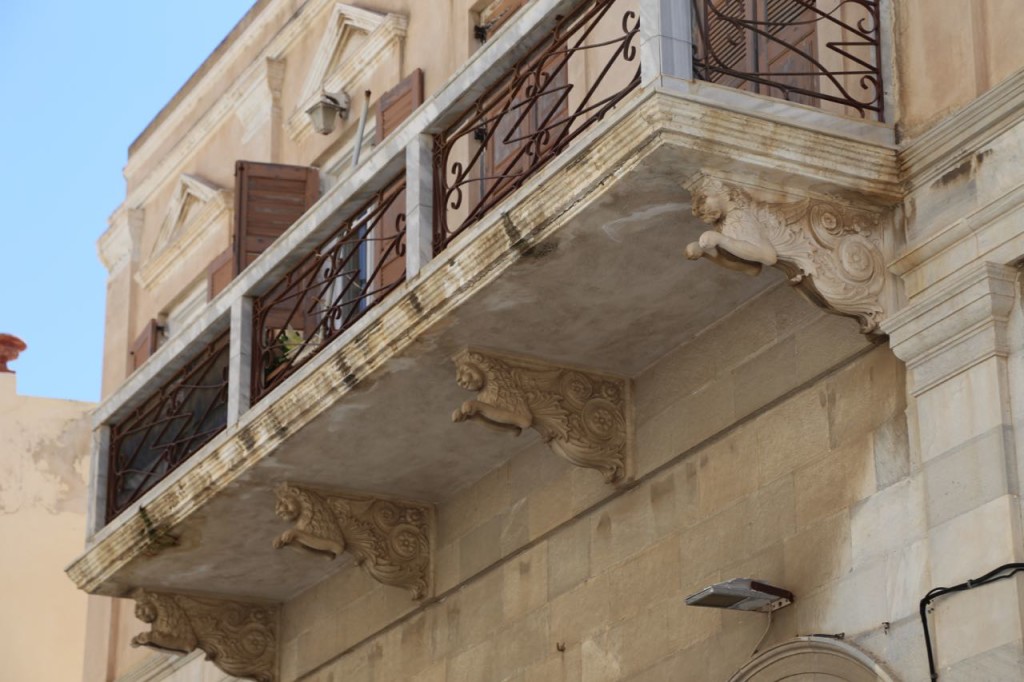 Beautiful detail on balcony